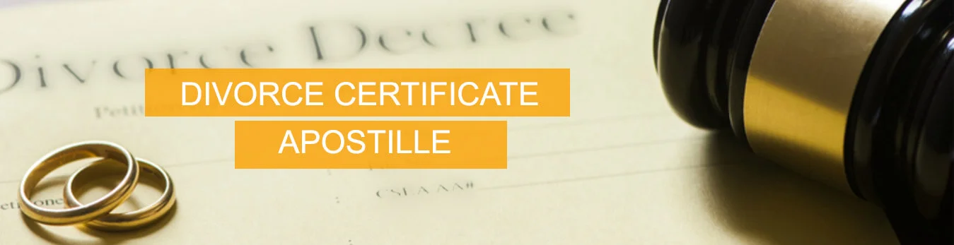 divorce certificate apostille